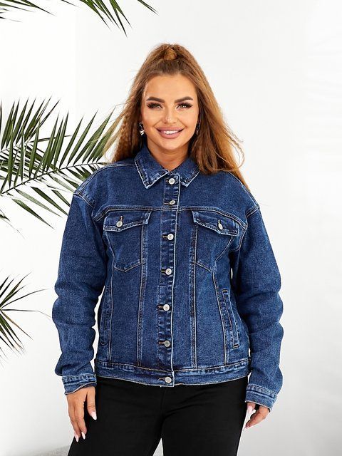 LDM Джинсова куртка 2XL-7XLр 8059 фото